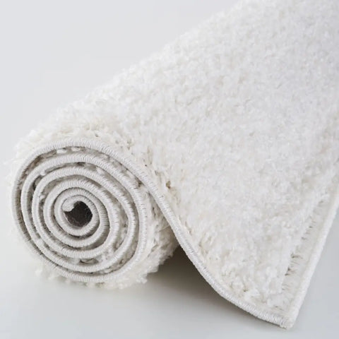Myshaggy Solid White Rug - Rugs