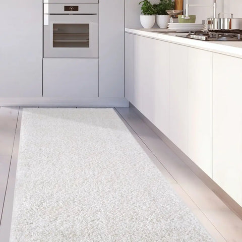 Myshaggy Solid White Rug - Rugs