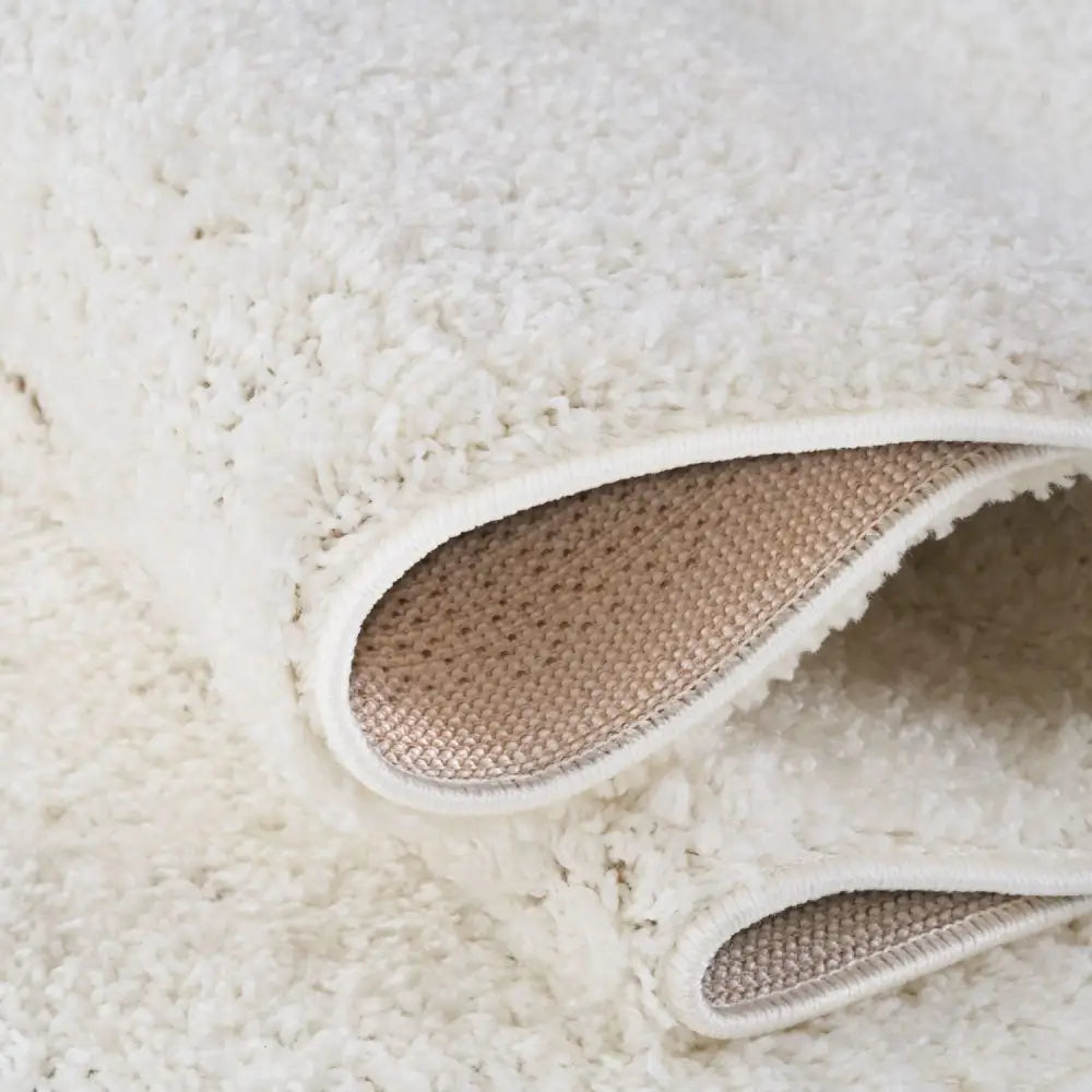 Myshaggy Solid White Rug - Rugs