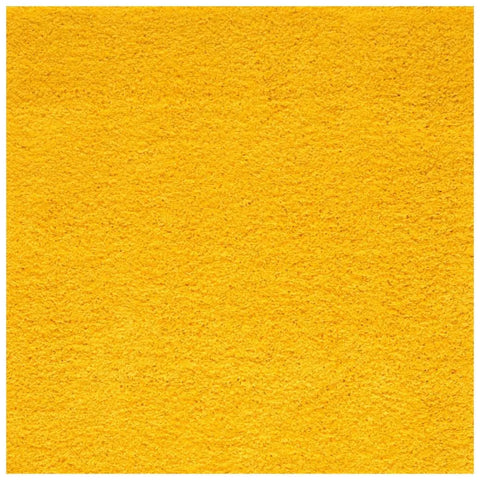 Myshaggy Solid Yellow Rug - 120X120 cm - Rugs