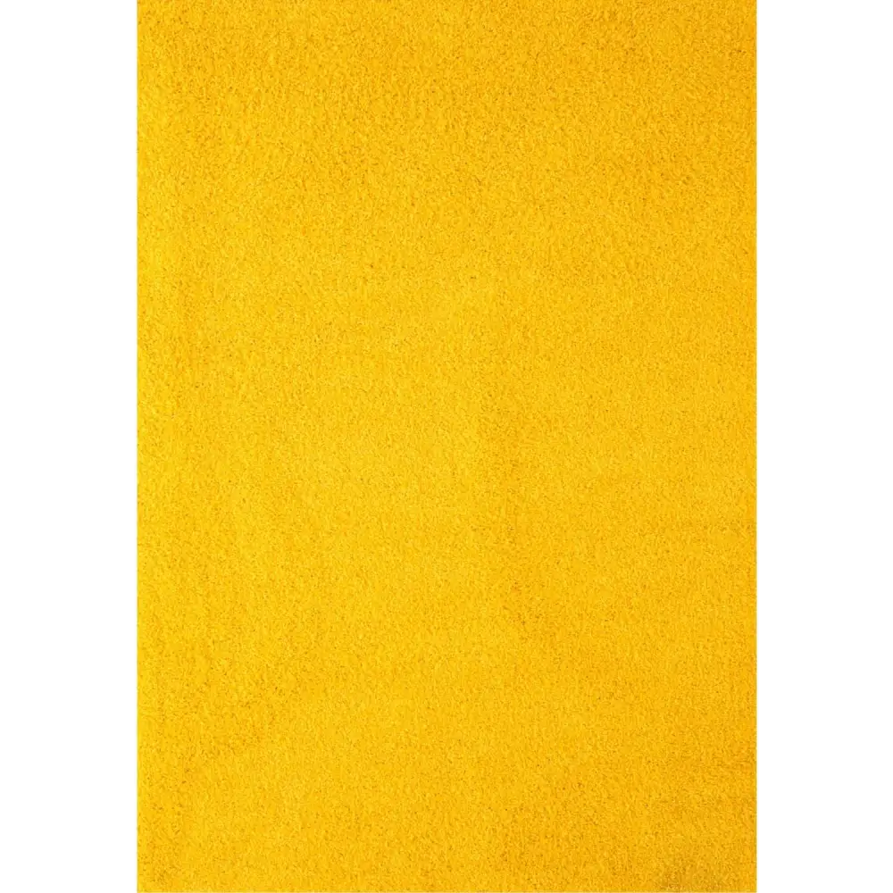 Myshaggy Solid Yellow Rug - 60X110 cm - Rugs