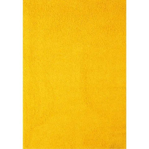 Myshaggy Solid Yellow Rug - 60X110 cm - Rugs