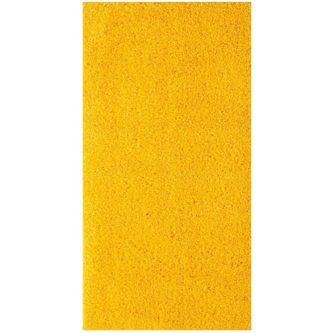 Myshaggy Solid Yellow Rug - 80X150 cm - Rugs