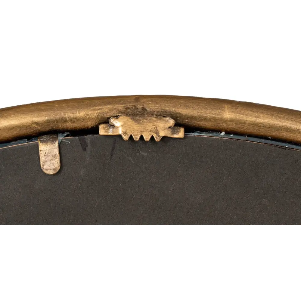 Nahla Gold Round Large Mirror - Mirrors