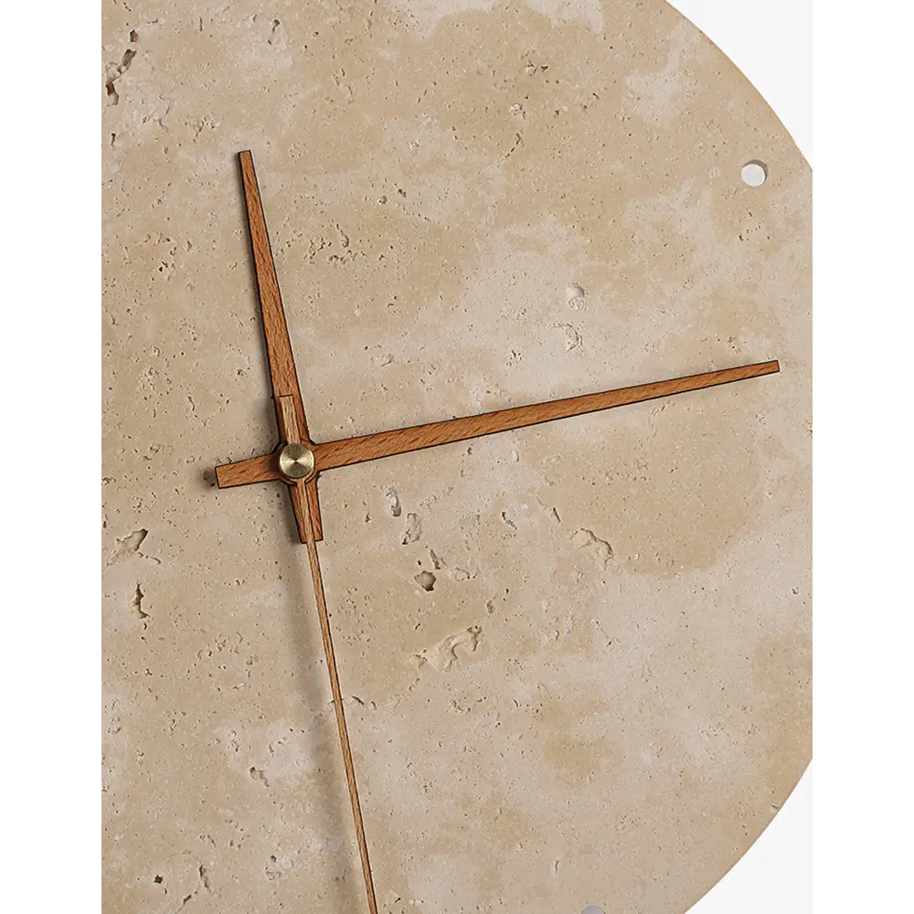 Nala Silent Clock Stone