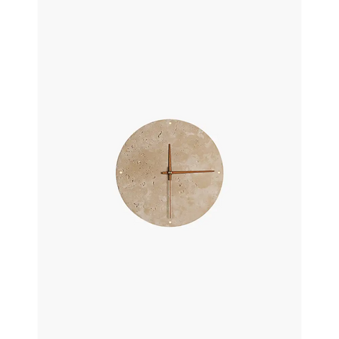 Nala Silent Clock Stone