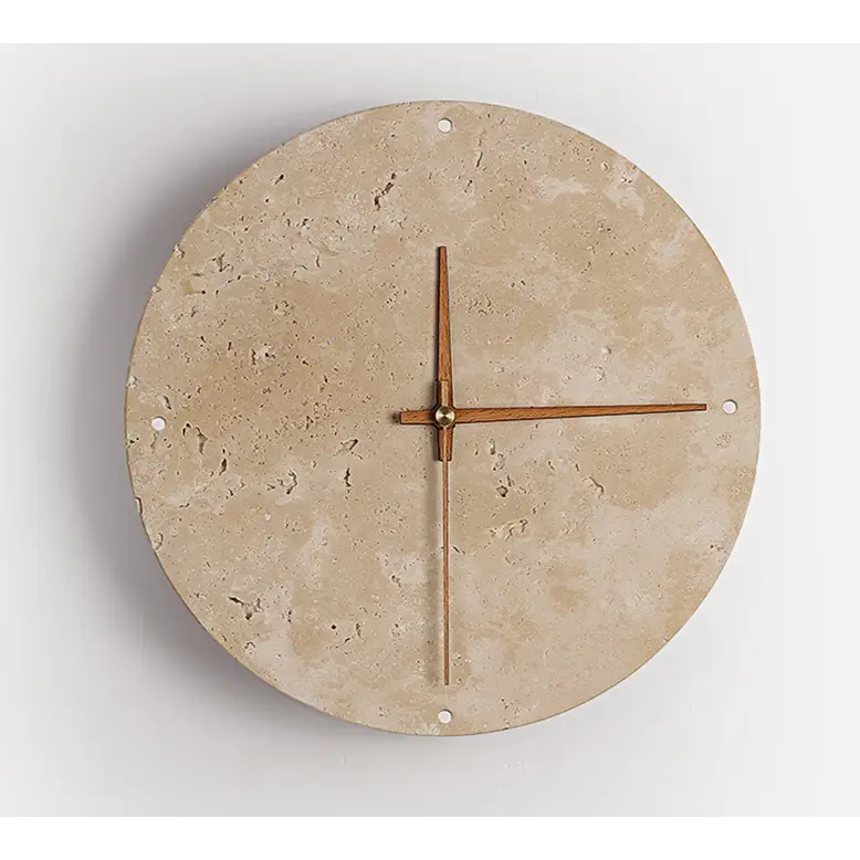 Nala Silent Clock Stone