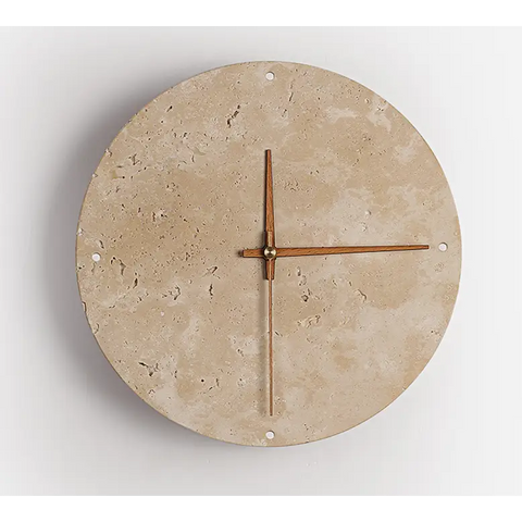 Nala Silent Clock Stone