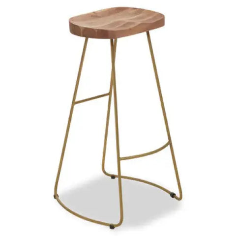 Nandri Acacia Wood Bar Stool - bar-furniture