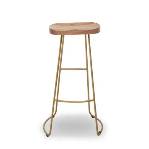 Nandri Acacia Wood Bar Stool - bar-furniture