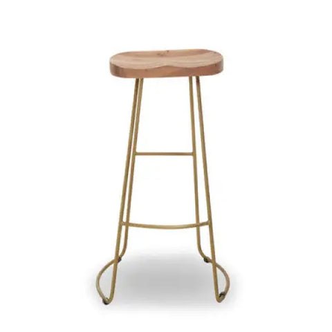 Nandri Acacia Wood Bar Stool - bar-furniture