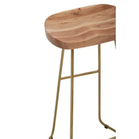 Nandri Acacia Wood Bar Stool - bar-furniture