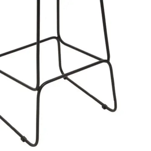 Nandri Black Frame Bar Stool - bar-furniture
