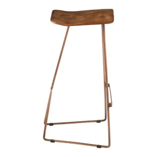 Nandri Leather Bar Stool