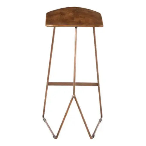 Nandri Leather Bar Stool