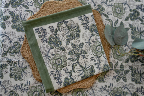 Napkins - Coromandel Sage Sloe Set of 4