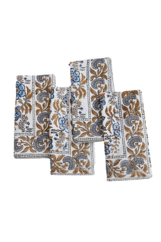 Napkins - Coromandel Sage Sloe Set of 4