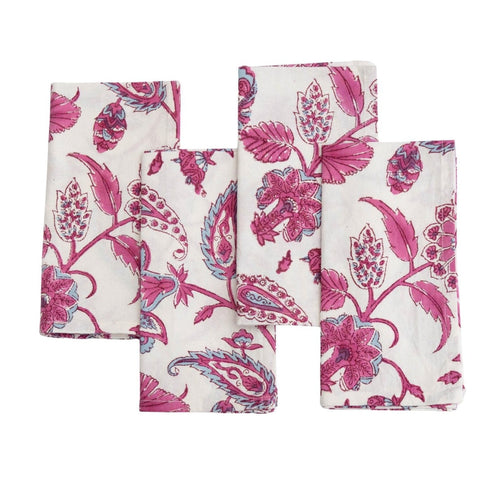 Napkins - Le Jardin Sweet Pea Set of 4