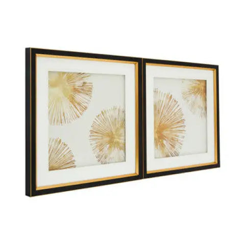Nason Set Of Two Sunburst Wall Art