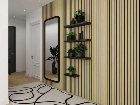 Natural Oak Acoustic Wall Panels