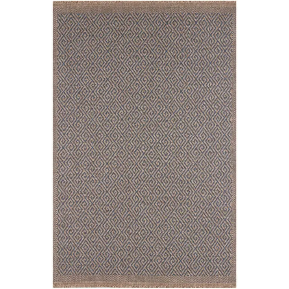 Nature Outdoor Rug Blue | 5100B - 80X150 cm - Rugs