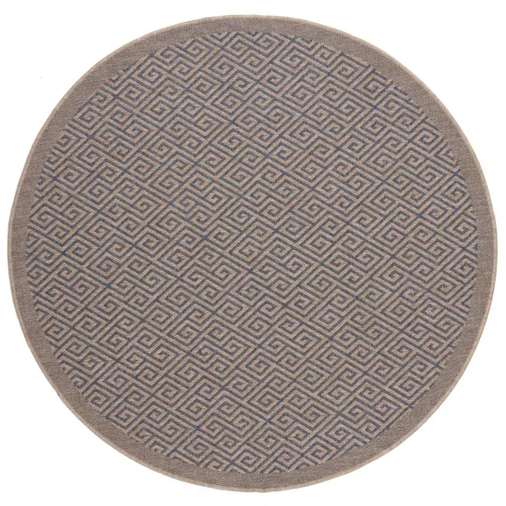 Nature Outdoor Rug Blue | 5100B - Ø 160 cm - Rugs