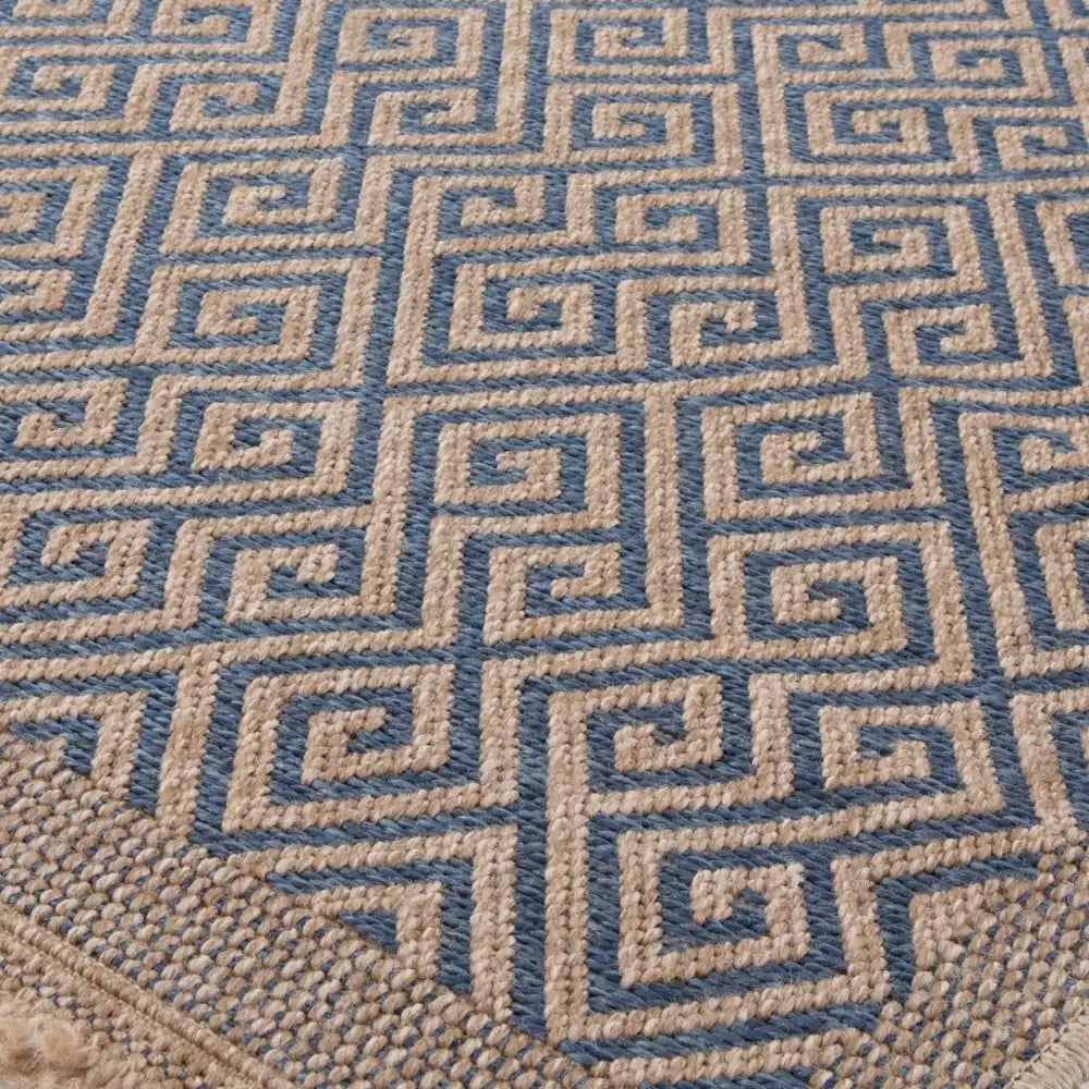 Nature Outdoor Rug Blue | 5100B - Rugs