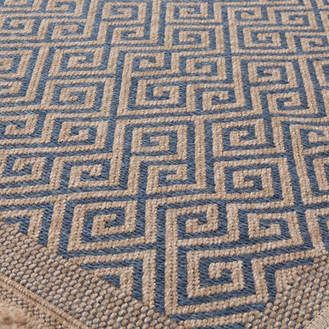Nature Outdoor Rug Blue | 5100B - Rugs