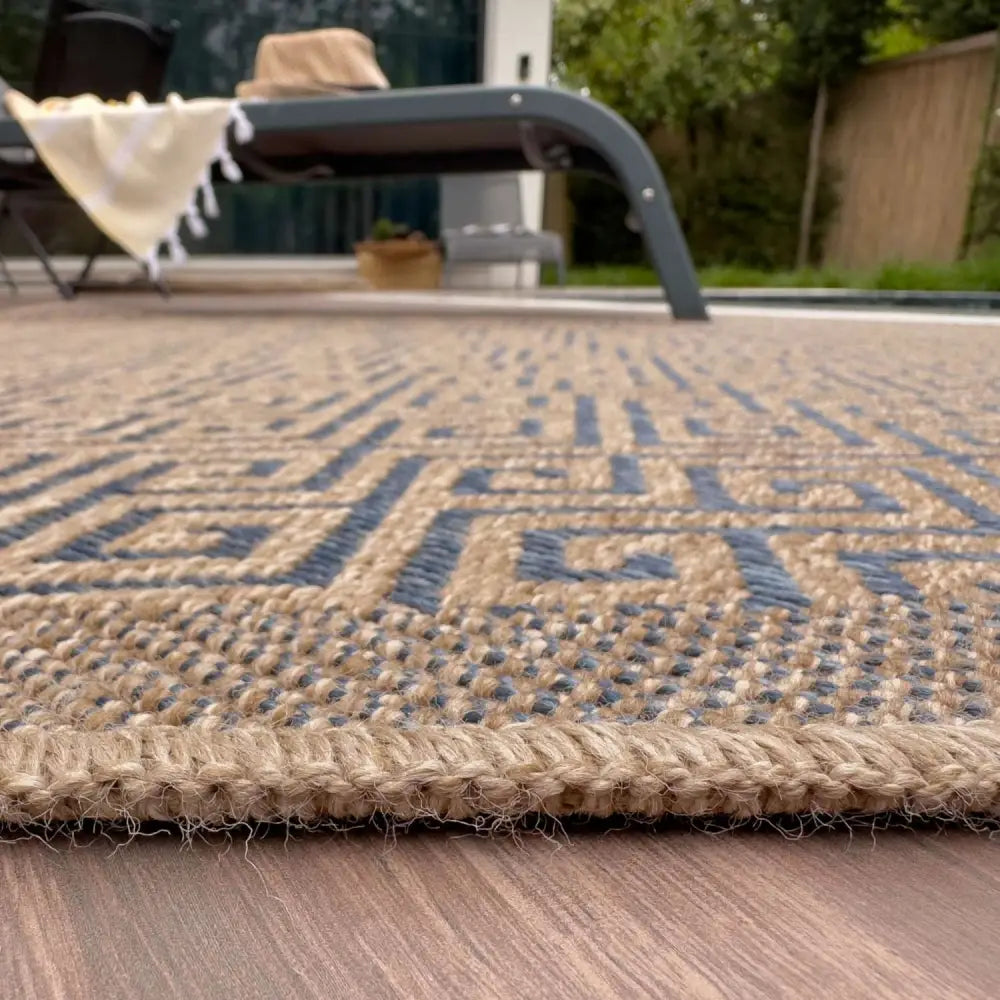 Nature Outdoor Rug Blue | 5100B - Rugs