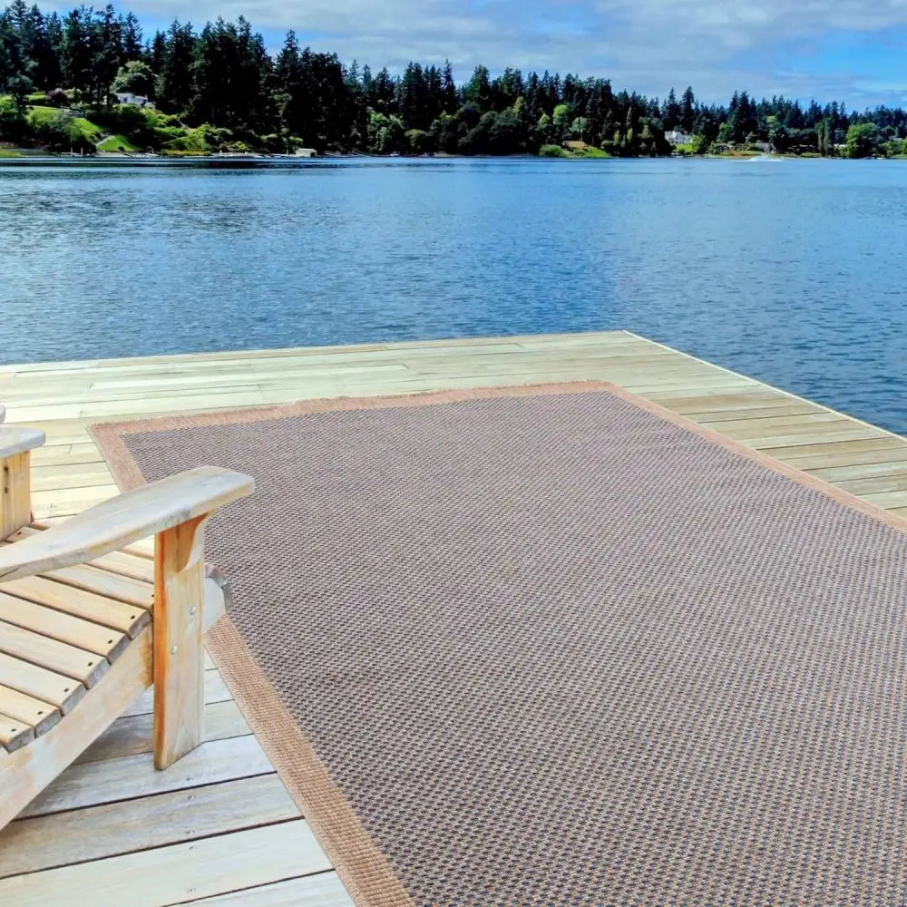 Nature Outdoor Rug Blue | 5200B - Rugs