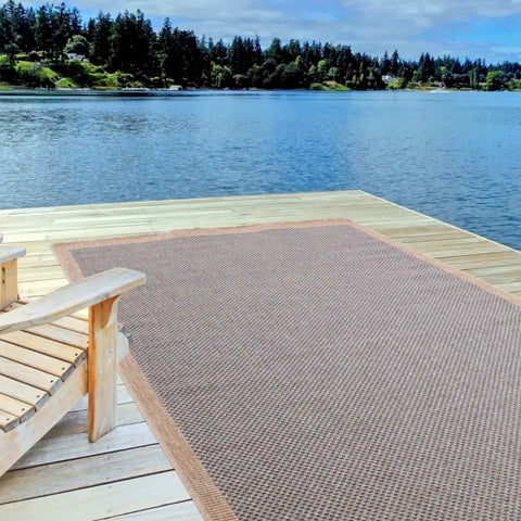 Nature Outdoor Rug Blue | 5200B - Rugs