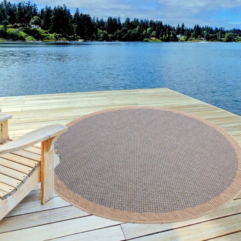 Nature Outdoor Rug Blue | 5200B - Rugs