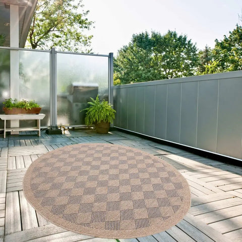 Nature Outdoor Rug Blue | 5300B - Rugs