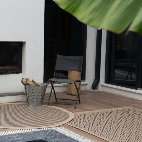 Nature Outdoor Rug Blue | 5300B - Rugs