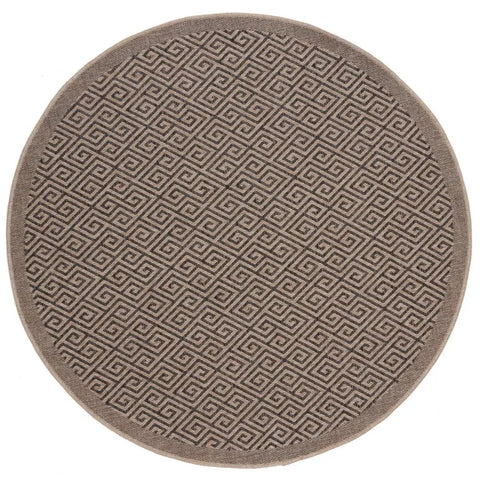 Nature Outdoor Rug Dark Grey | 5100DG - Ø 160 cm - Rugs