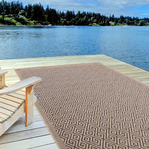 Nature Outdoor Rug Dark Grey | 5100DG - Rugs