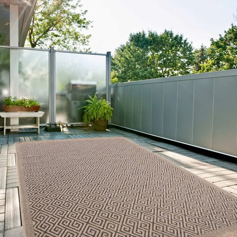 Nature Outdoor Rug Dark Grey | 5100DG - Rugs