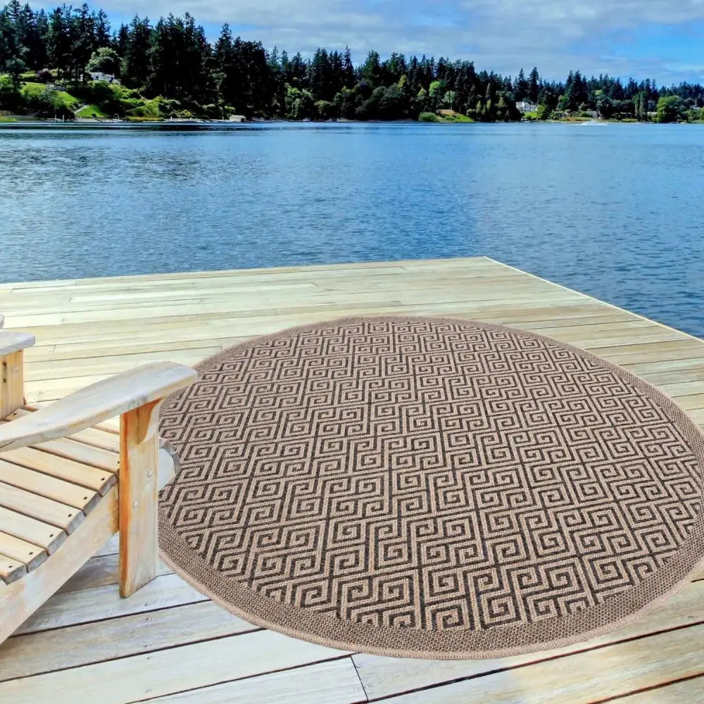 Nature Outdoor Rug Dark Grey | 5100DG - Rugs