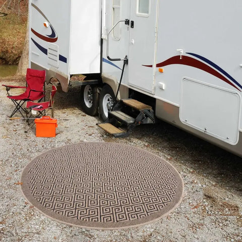 Nature Outdoor Rug Dark Grey | 5100DG - Rugs