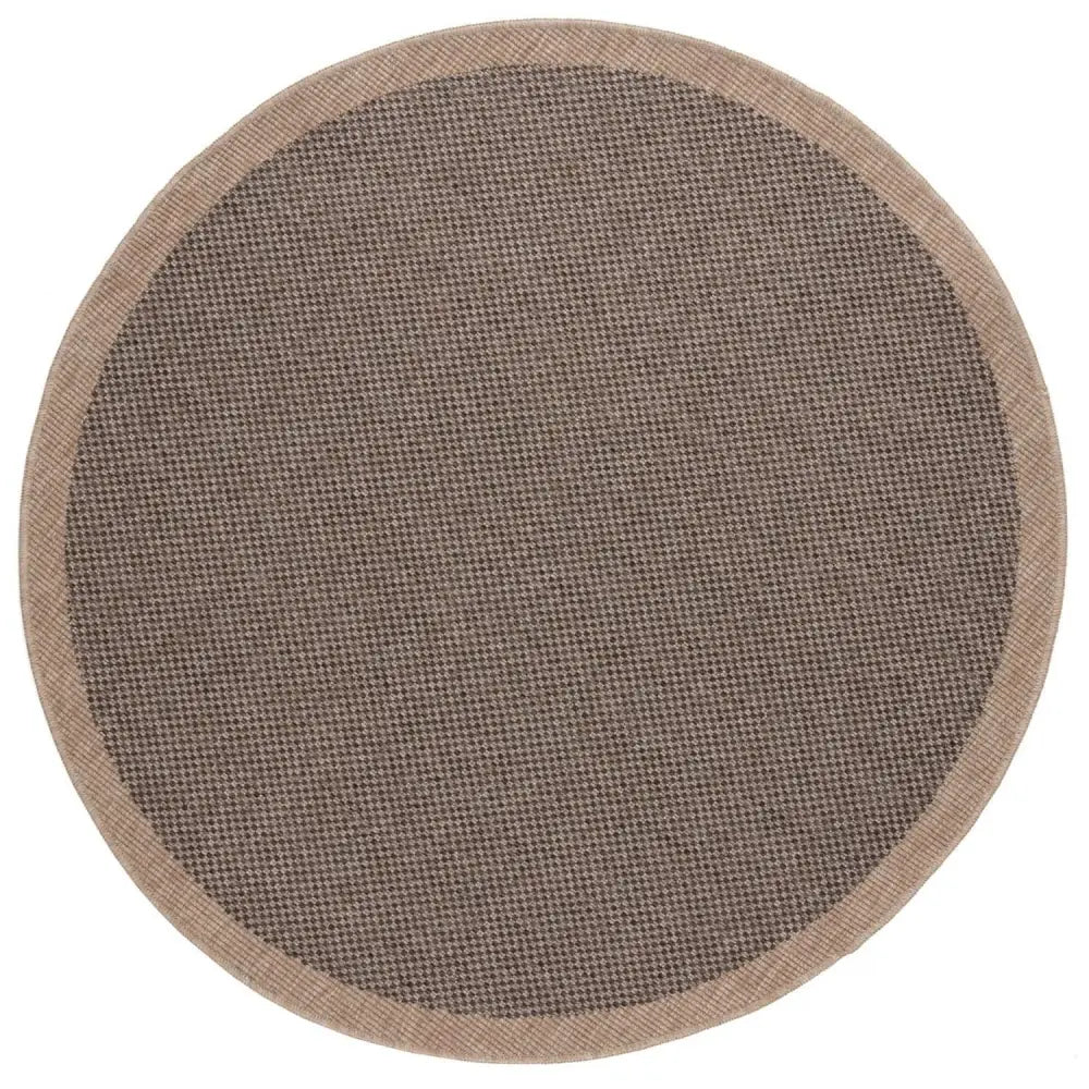Nature Outdoor Rug Dark Grey | 5200DG - Ø 160 cm - Rugs