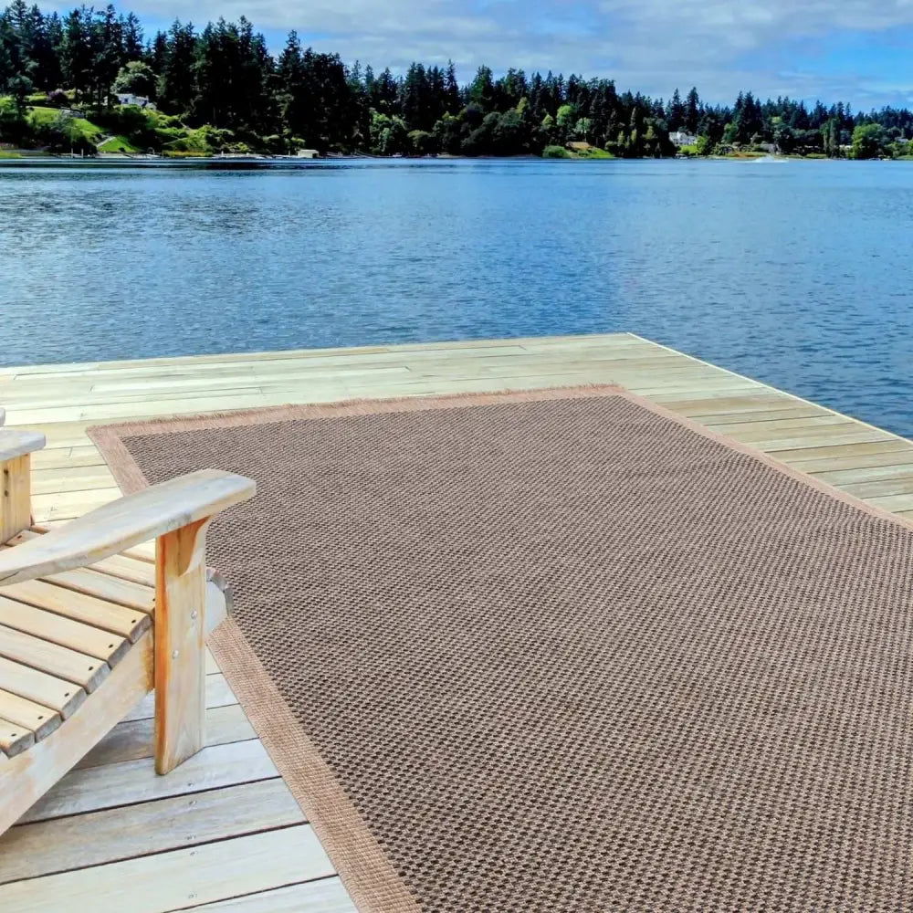 Nature Outdoor Rug Dark Grey | 5200DG - Rugs