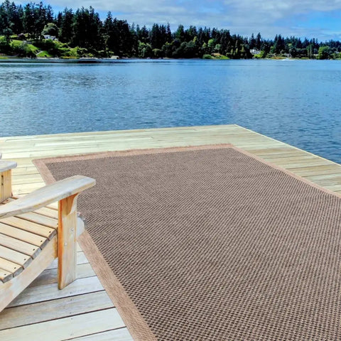 Nature Outdoor Rug Dark Grey | 5200DG - Rugs