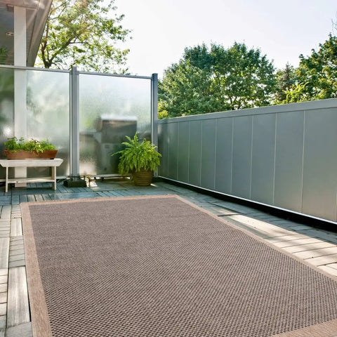 Nature Outdoor Rug Dark Grey | 5200DG - Rugs