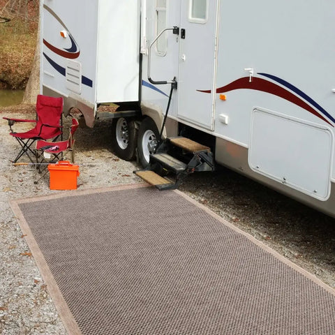 Nature Outdoor Rug Dark Grey | 5200DG - Rugs