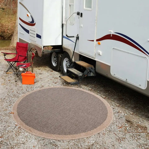 Nature Outdoor Rug Dark Grey | 5200DG - Rugs