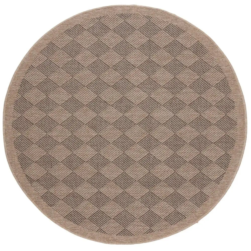 Nature Outdoor Rug Dark Grey | 5300DG - Ø 160 cm - Rugs
