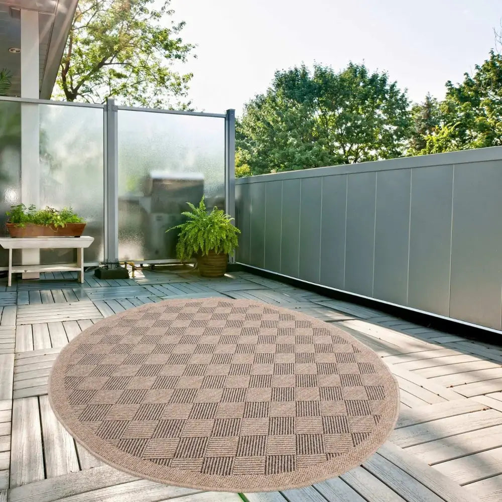 Nature Outdoor Rug Dark Grey | 5300DG - Rugs