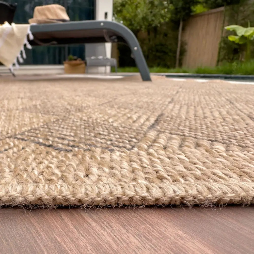Nature Outdoor Rug Dark Grey | 5300DG - Rugs