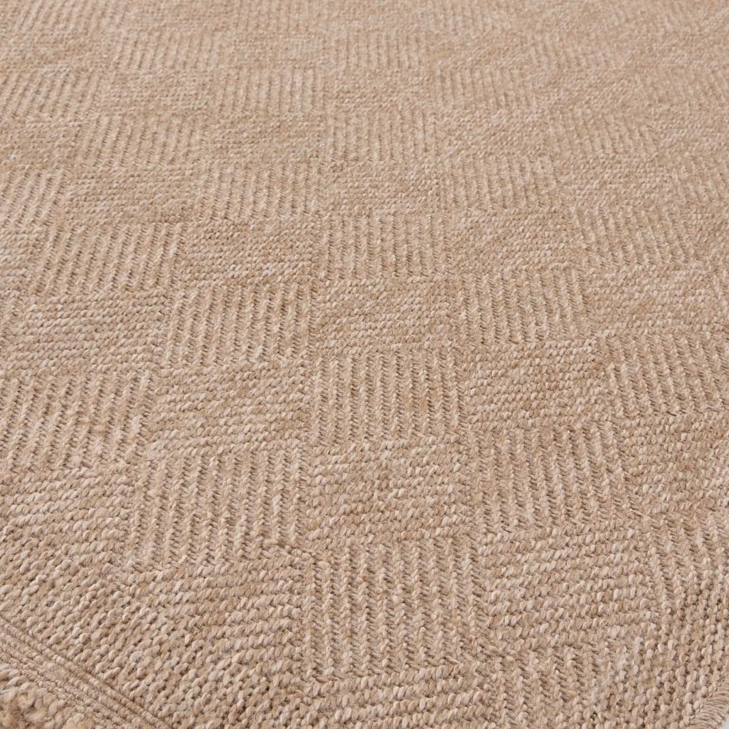 Beige herringbone nature outdoor rug neutral with textured woven natural fiber surface perfect for outdoor use
