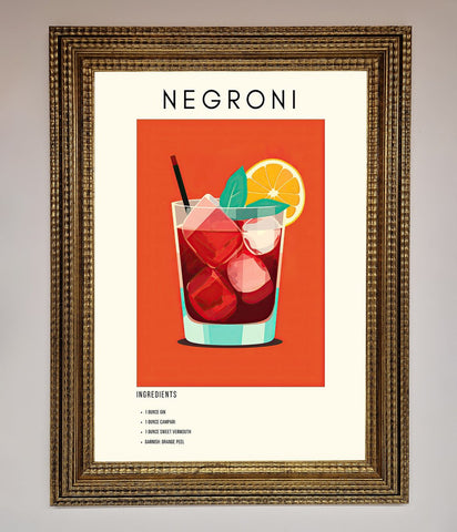 Negroni Framed Wall Art